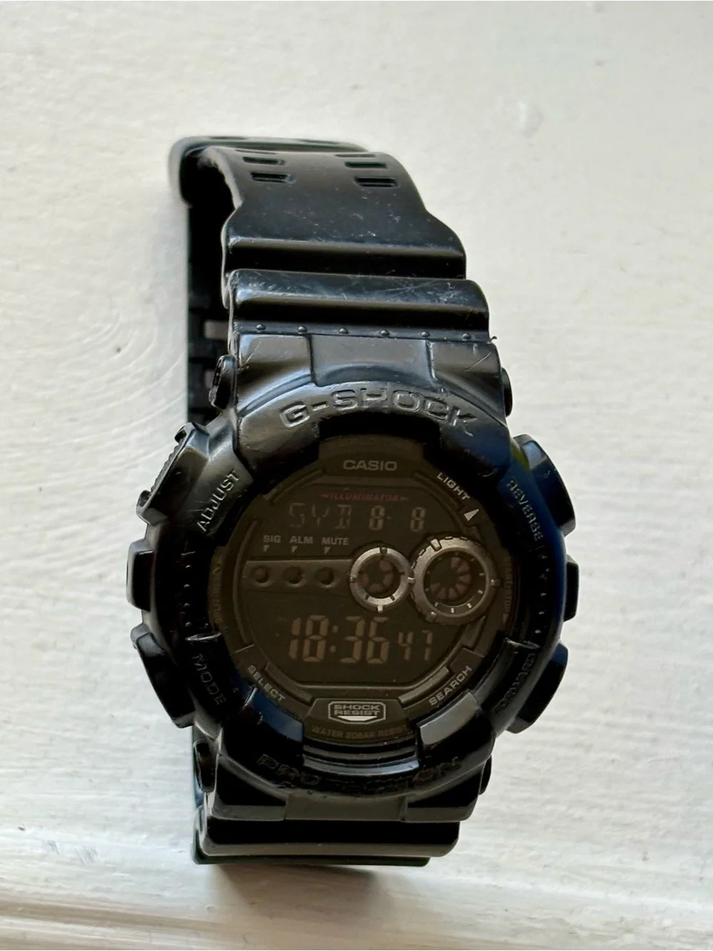Casio G-Shock Digital Watch - Black GD-100
